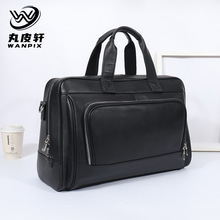 厂家现货真皮男士公文包商务旅行手拎包头层牛皮男式手提包厂家批