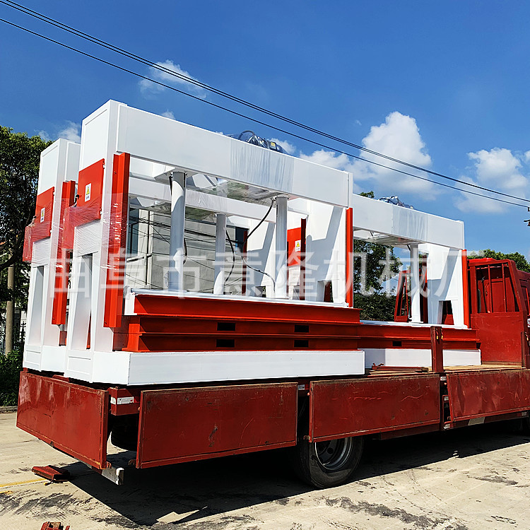 100吨实木板压合液压冷压机 胶合板定型液压冷压机自动保压计时