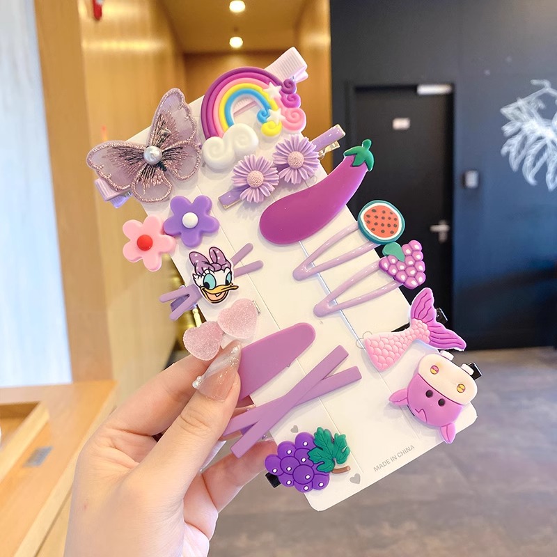 Horquilla para el cabello roto, horquilla para niñas y niños, bebé, princesa, accesorios para el cabello para niñas, clip de flequillo lindo, tocado para niñas