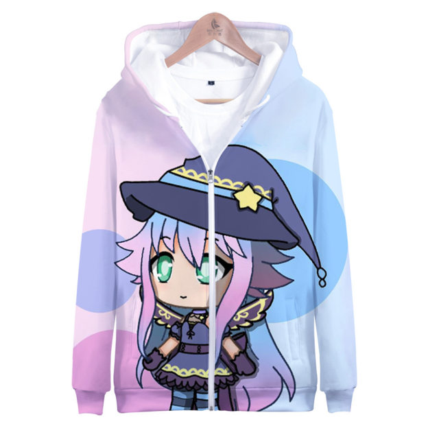 Anime Game Hoodies Gacha Life Kawaii Girls 3D Print Sweatshirts Men Women  Fashion Hoodie Harajuku Kids Boys Jackets Coat Clothes From Hoodies8899,  $11.26