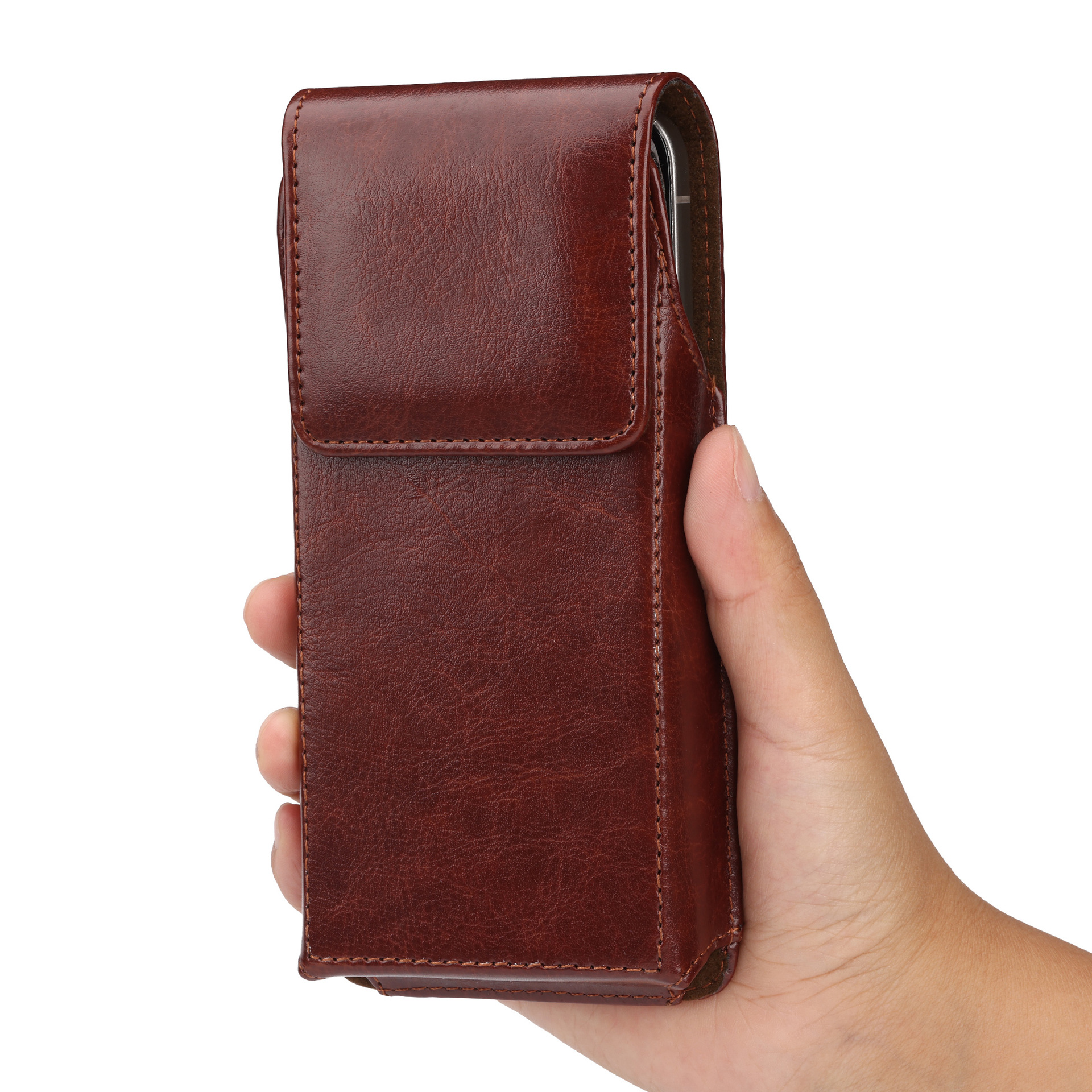 Vertical bag brown