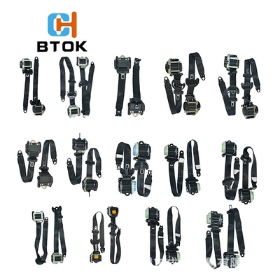 Applicable to Volkswagen Honda Toyota Buick Tesla Audi Land Rover Jaguar car safety belt three-point factory direct sales (Car seat belt)