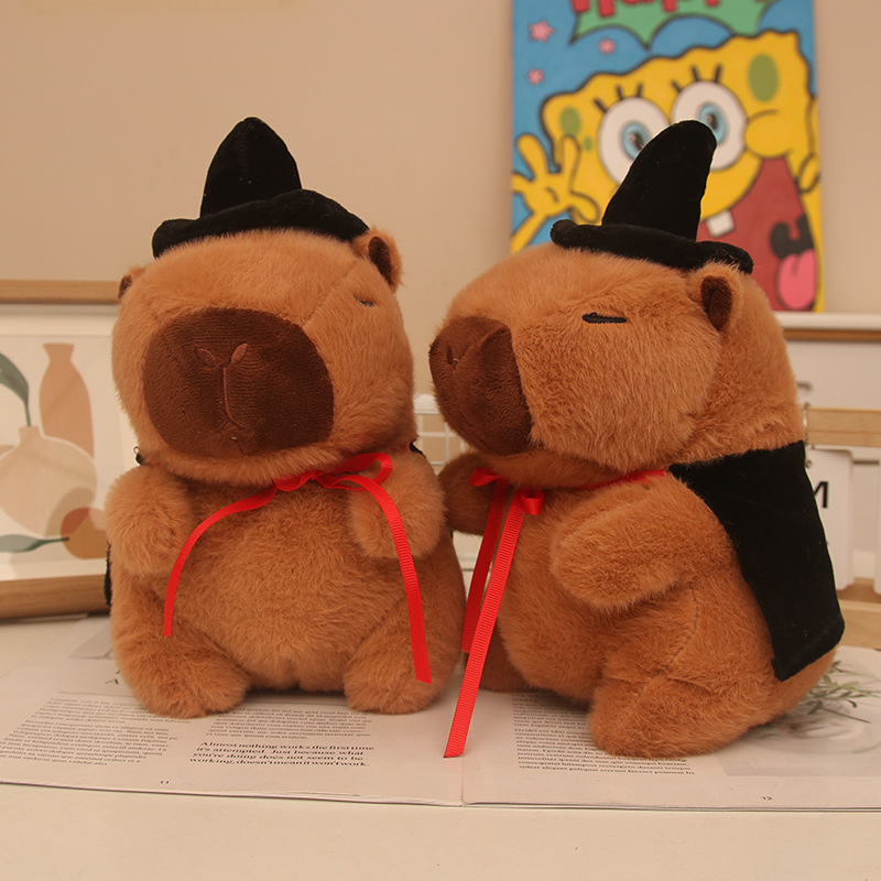 Máquina de muñecas de 8 pulgadas al por mayor, juguetes de peluche, máquina de agarre boutique, muñeca Kapibala, regalo de lanzamiento de boda