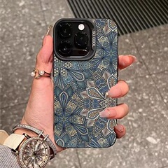 レトロな模様はアップル15proの国境を越えた携帯ケースiphone16 proの新型14欧米13高級12を適用している
