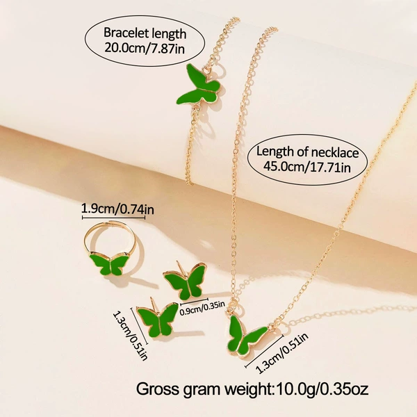 Green set, 4 piece set