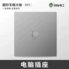 Computer socket* fluorescent gray