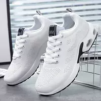 Breathable Soft-Heel Sneakers, plus sizes 36–44, soft sole, customizable logo (model 814)