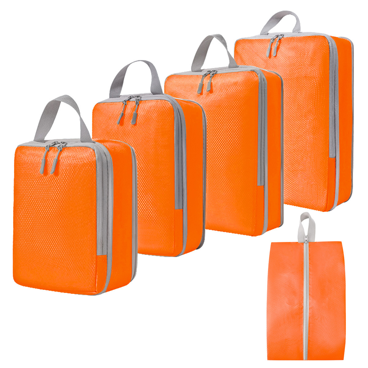 압축 5 피스 세트 (오렌지)