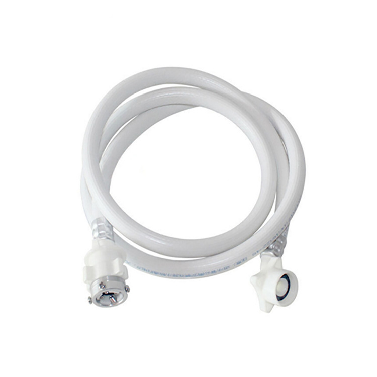 Air conditioning drain pipe extension, external machine, washing machine, water inlet pipe extension