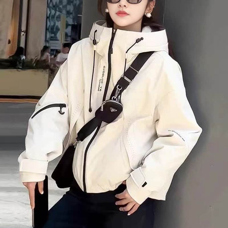 Autumn and Winter New Hooded Quilted Jacket Women's Korean Style Casual Baseball Uniform Small Jacket Cotton Jacket