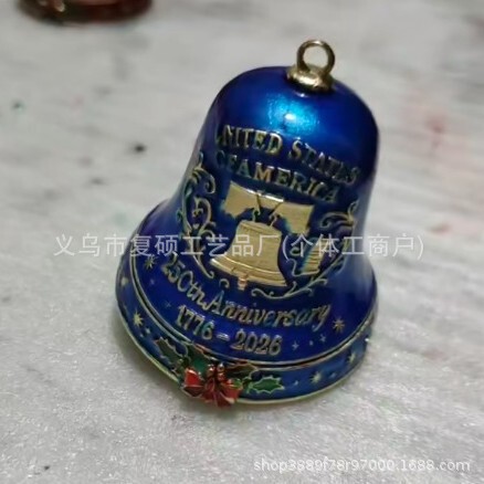 United States 250th Anniversary Bell Ornament美国250周年纪念|undefined