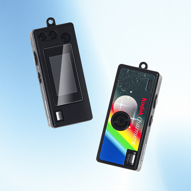 Suitable for Kodak-1987Charmera Mini Ccd Camera Blind Box Protective Lens Display Screen Tempered Film