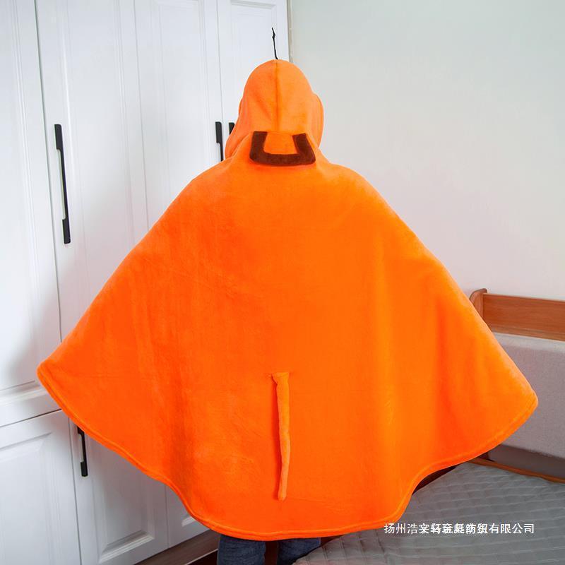 チェーンソー人波奇塔マントアニメ二次元周辺コスプレ衣装フランネルマント保温毛布|undefined