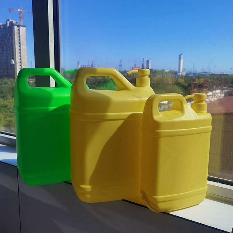 工厂现货 洗洁精空瓶 1.29L,1.5L,5L 10L 洗洁精桶带按压泵头