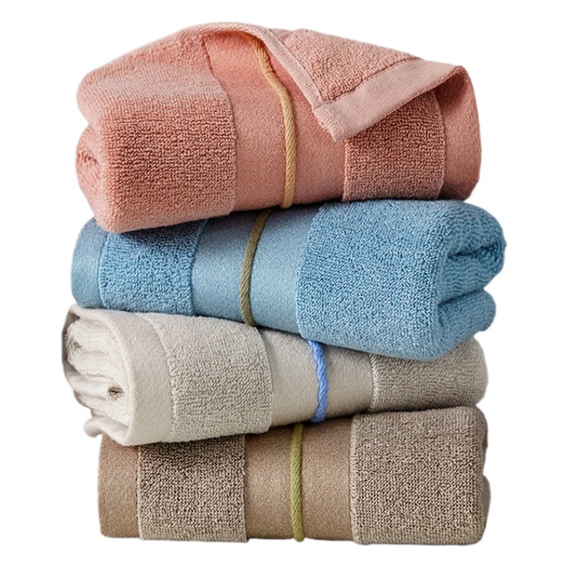 Toalla de algodón tipo A engrosada absorbente de agua empaquetada individualmente personalizada