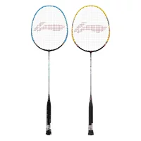Ракетка для бадминтона Li Ning подлинная прочная одиночная двойная стрельба из углеродного волокна