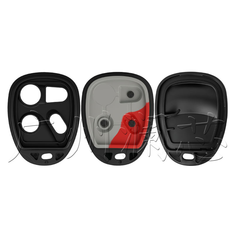 Suitable for Chevrolet, Cadillac, GMC smart key replacement shell, detachable remote control shell with 34-letter keys