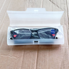 New High-Definition Anti-Blue Light Black Frame Reading Glasses for Men and Women, Lightweight, Elderly Reading Glasses, Perfect for Street Stalls and Wholesale