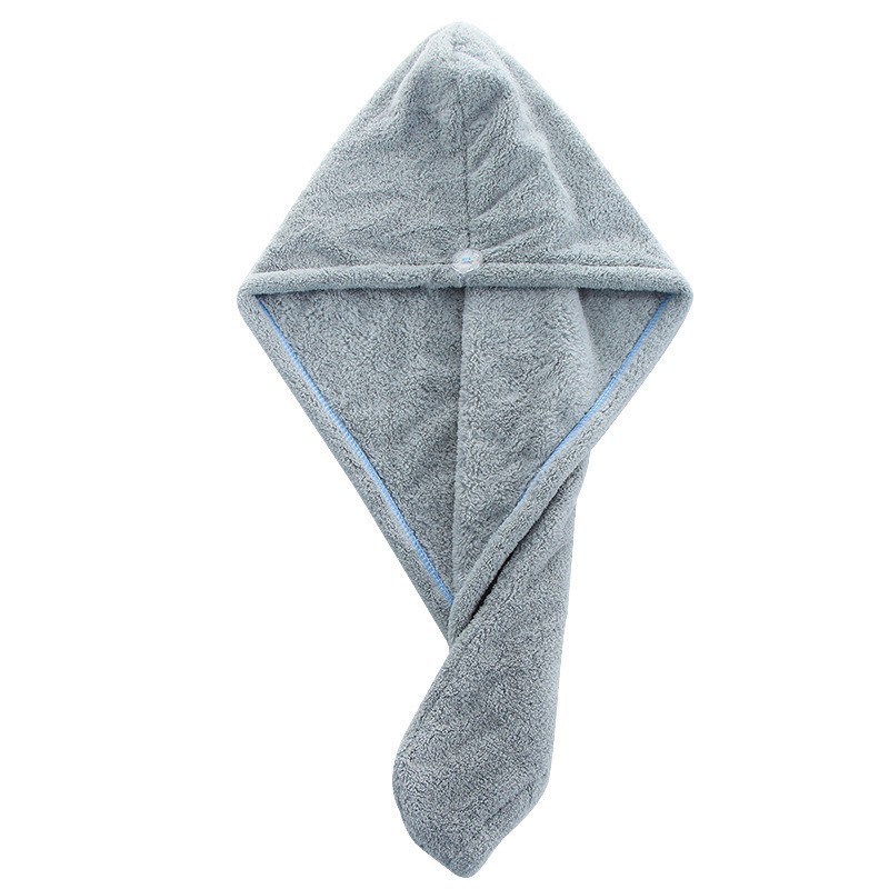 Quick Drying Hair Towel With Rabbit Ears Soft Absorbent Cap_voghion.com