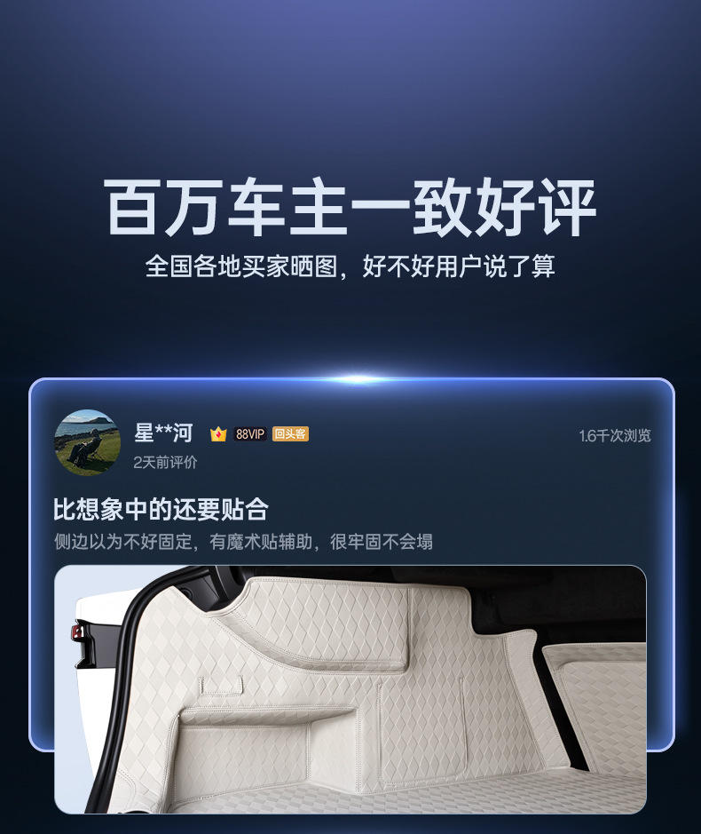 Suitable for BYD Seal 08 trunk mat, full coverage tail box mat, Seal 08 modified decorative accessories and parts collection