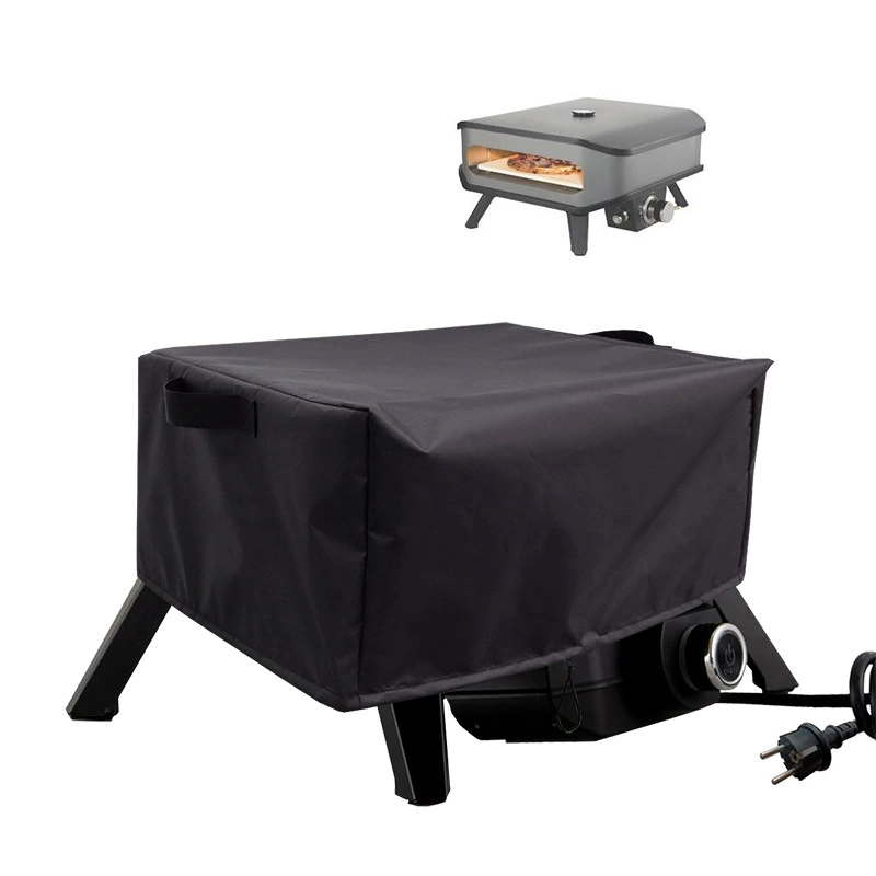 Подходит для Cozze 90347 Пицца печь крышка 420D с серебряным покрытием водонепроницаемый пылезащитный чехол для пиццы печи