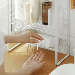 Factory wholesale bathroom punch-free bathroom storage rack floor-standing multi-layer finishing kitchen storage rack storage rack