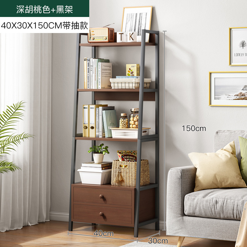 Estante de almacenamiento piso sala de estar dormitorio sala de deportes electrónicos armario de exposición multicapa de hierro forjado estante de almacenamiento estante de maleta doméstica