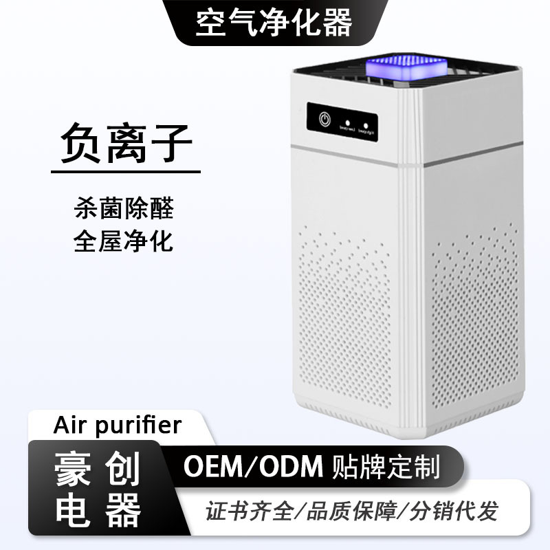 负离子除甲醇空气净化器家用商用室内去异味二手烟杀菌消毒机批发