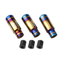 汽车改装通用烤蓝金排挡头 铝合金排挡杆波棍头9cm排挡头螺纹