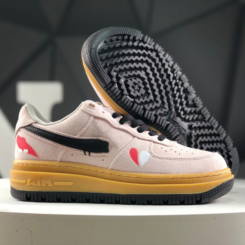 AF1 skateboard shoes Worker 2.0 Air Force thick-soled retro lightweight skateboard shoes for men and women, versatile casual wear-resistant sneakers