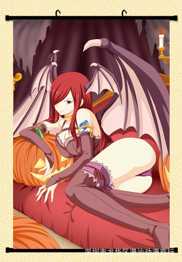 Плакат "Fairy Tail" магия тьмы, выставочный постер, зарубежная торговля