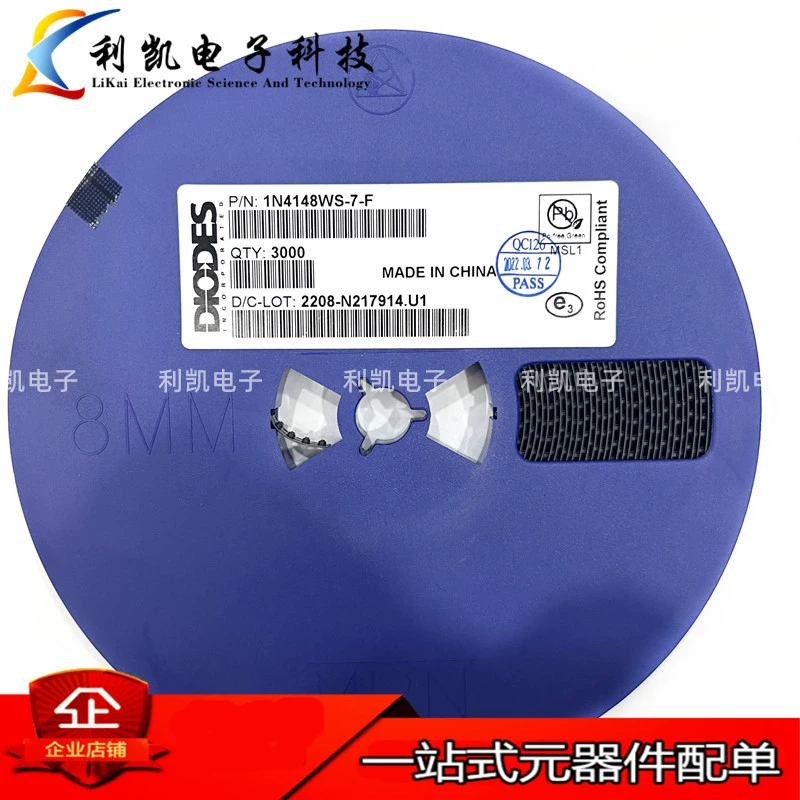 Оригинальный DIODES спот 1N4148WS-7-F патч T4 переключатель диод SOD-123/323