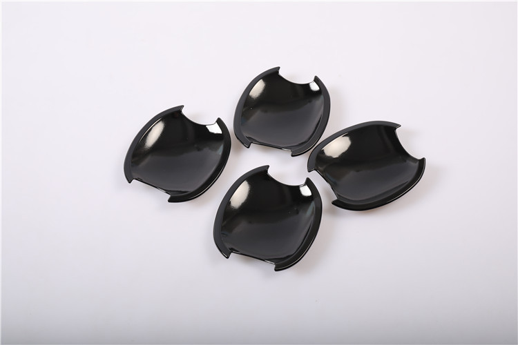 Suitable for Fox Maverick door bowl handle modification car exterior door handle decoration protection stick bright strip paint black