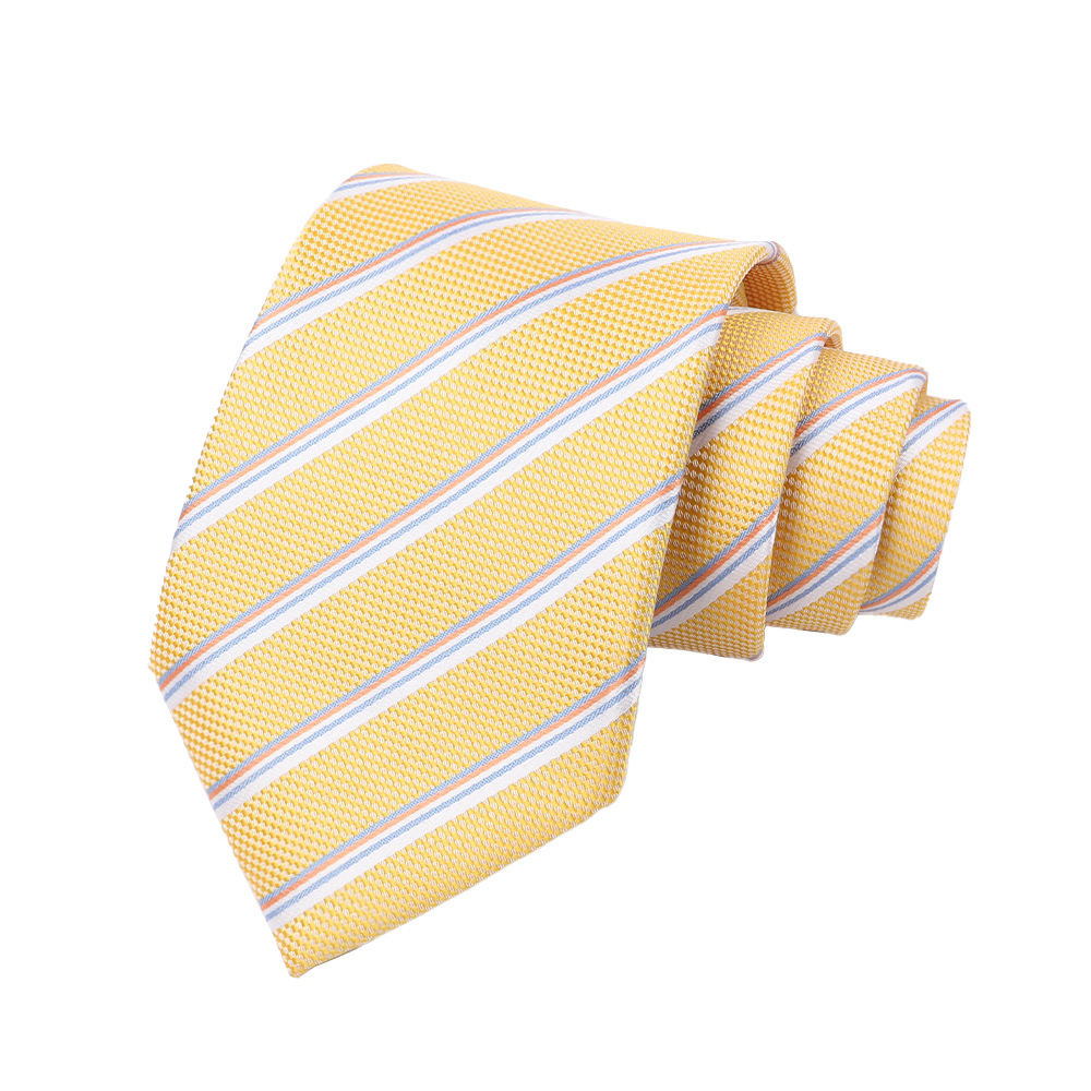 Corbata de hombre 8cm para hombre, bordado jacquard de alta calidad para hombre, corbata de negocios, corbata de seda de poliéster, fábrica al por mayor