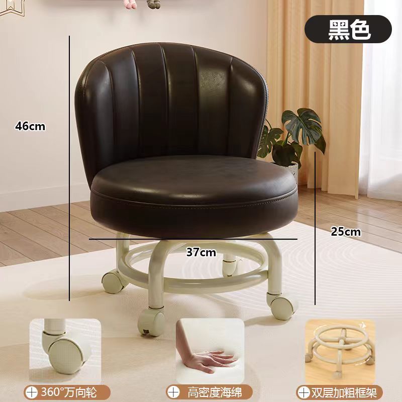 부채꼴 블랙 + 강화 이중 레이어 미색 프레임