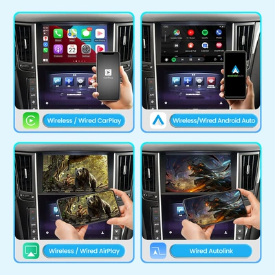 Q50/Q60/Q50L/Qx50 Decoder – Simsiz CarPlay və Android Auto