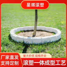 仿汉白玉 石仿石护栏 园林景观PE围栏 公园花坛防腐耐晒栏杆 跨境