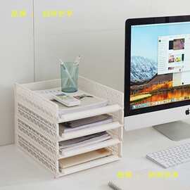 叠衣板懒人衣柜分层隔板抽屉式叠衣服神器办公客厅收纳架筐整理箱