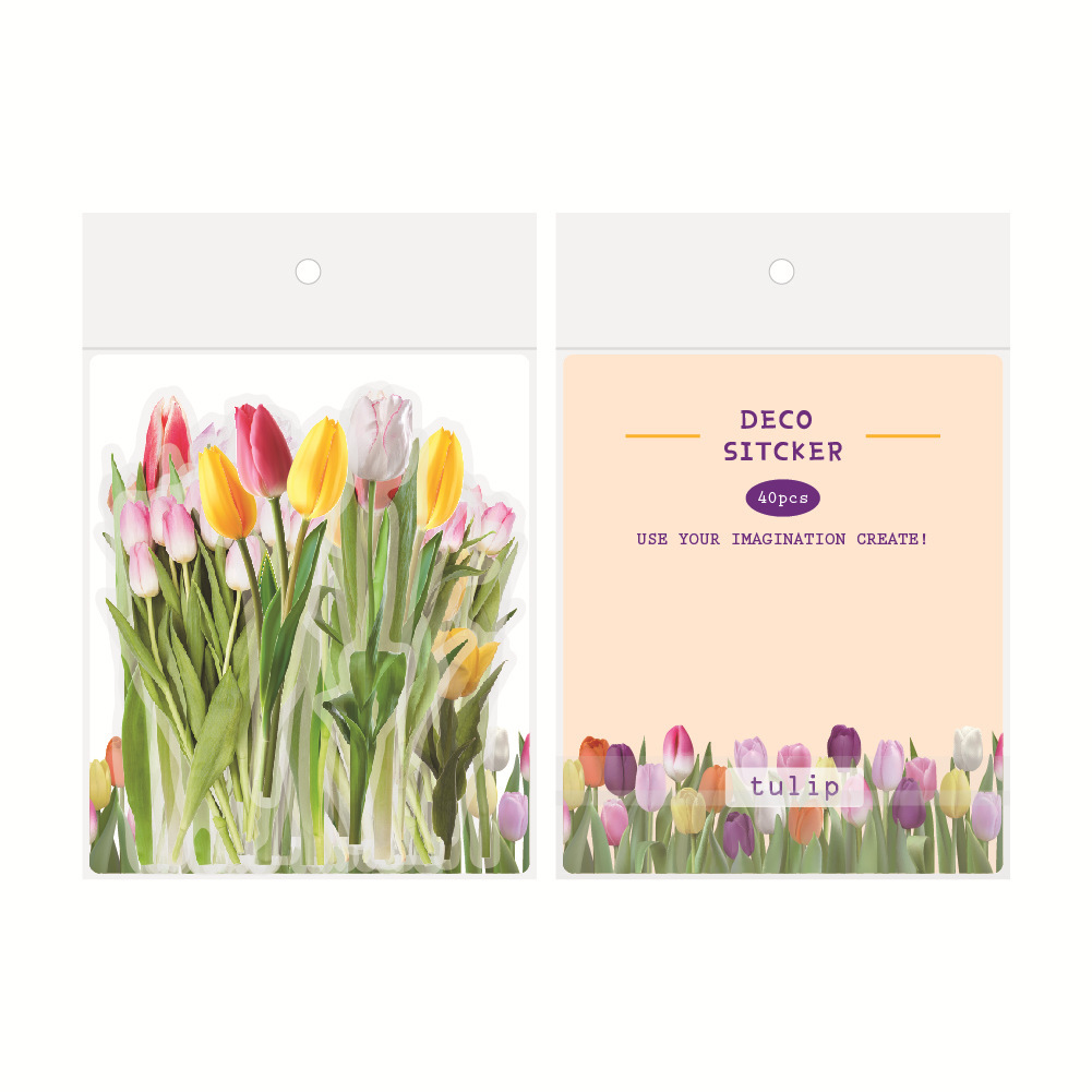 透明花卉TULIP 40枚/袋 