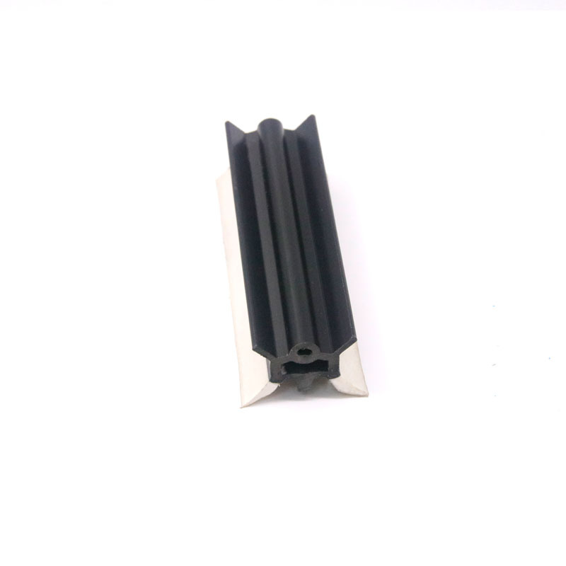 PVC blanco y negro blando duro bicolor extrusión de plástico PVC especificaciones de perfil de extrusión se pueden hacer de acuerdo con la necesidad de dibujos image 5