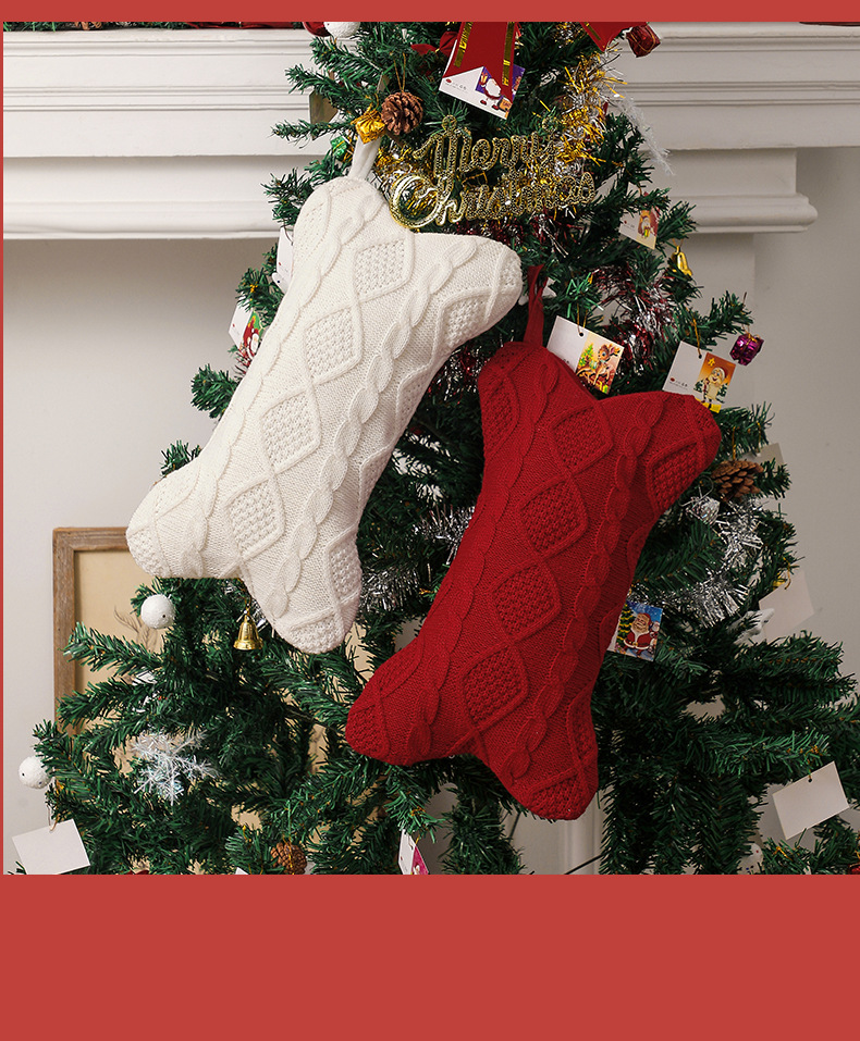 100g Weight Christmas Socks Home Textiles & Decor Type Christmas socks Event & Party Supplies 1 Piece Quantity Festival Occasion Christmas Festival Solid Color Pattern Cartoon Style, Pastoral Style Christmas Cartoon Style Pastoral Solid Color Festival Christmas Socks Decorations Hanging Ornaments