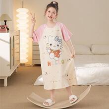�ļ�Ůͯ˯ȹĸŮ���޶��俨ͨKTèŮ��16�������˯����ȹ�Ҿӷ�