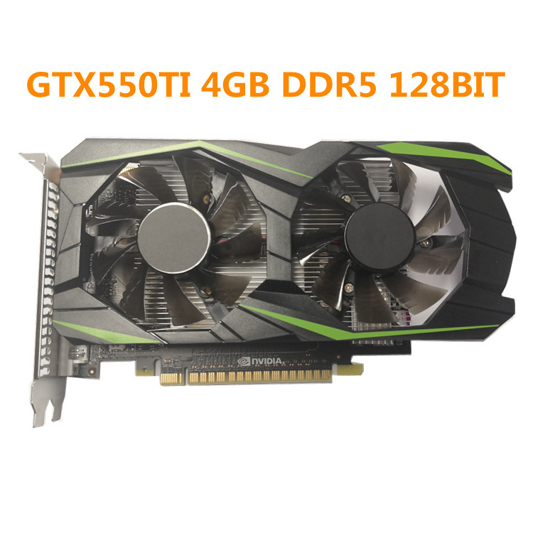 Brand New Gtx550Ti High-Definition Gaming Independent Graphics Card for Desktop Computers Cross-Border