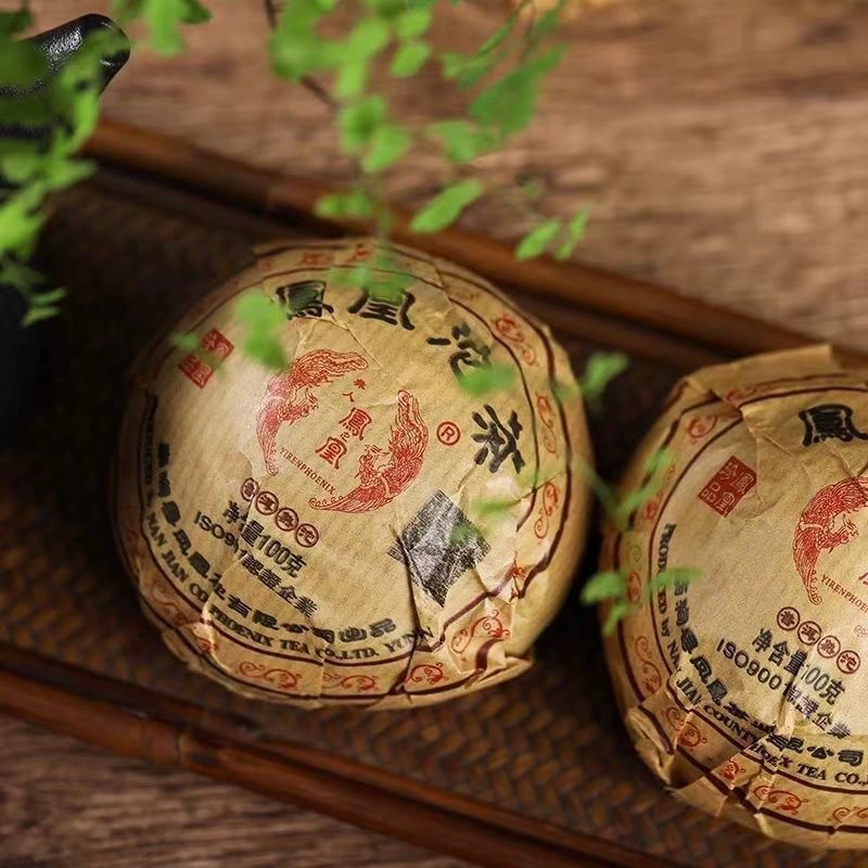 Юньнань Феникс Туо Юньнань Пуэр чай приготовленный чай Наньцзянь И люди Чай Феникс Туо 100 г/шт. Пуэр Шэнтуо