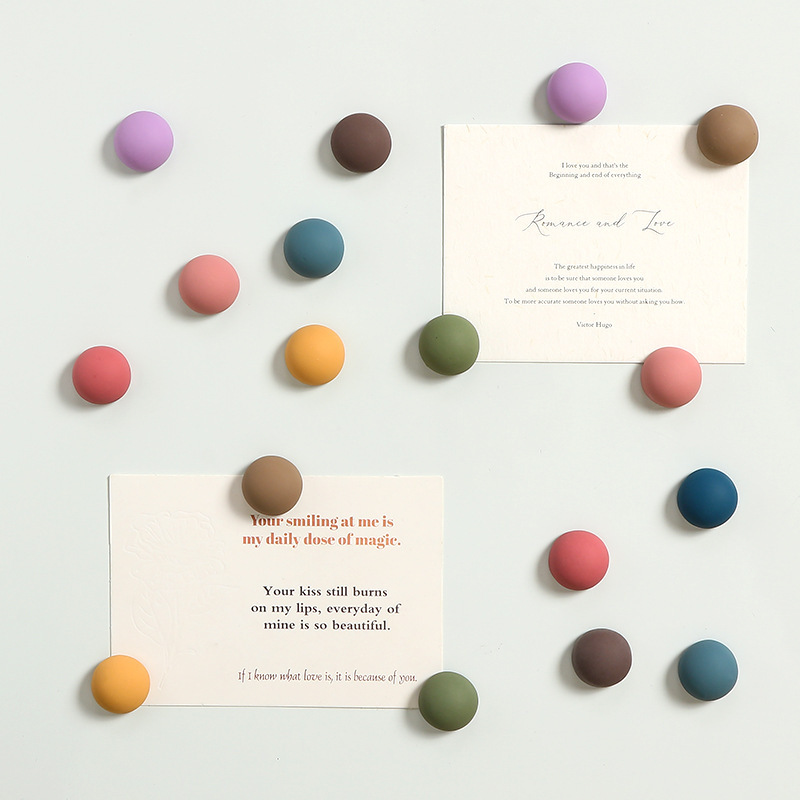 Macaron Morandi Color Semi-circular Resin Magnetic Refrigerator Stickers Photo Fixed Magnetic Stickers Strong Magnetic Stickers Macaron Morandi Color Semi-circular Resin Magnetic Refrigerator Stickers Photo Fixed Magnetic Stickers Strong Magnetic Stickers