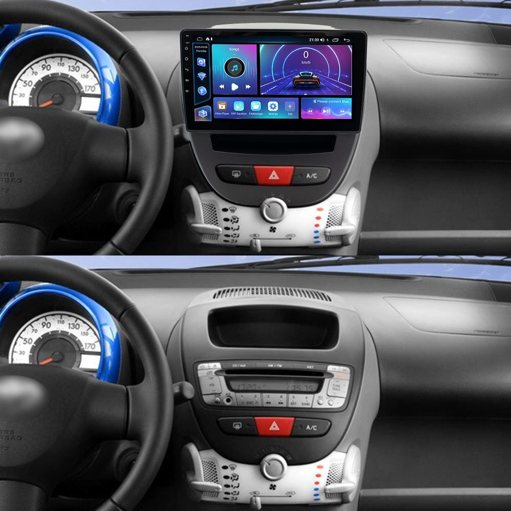 Aplicable a 05-14 Toyota Dog Android navegación integrada de cuatro núcleos / motor de ocho núcleos FangYitong