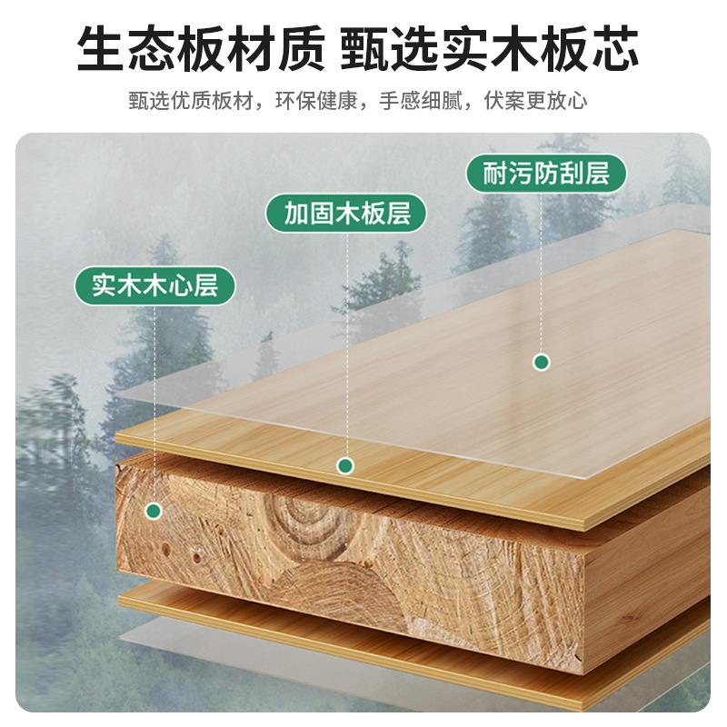 escritorio de computadora de madera maciza escritorio de estudio de escritorio