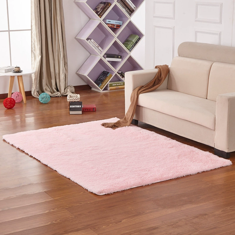Long‑pile tie‑dye velvet rug, 4.5 cm pile, multicolor, sizes 40×60–60×90 cm