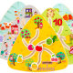 Wooden children's walking maze toy brain logical thinking concentration training game beneficial intelligence early education toy