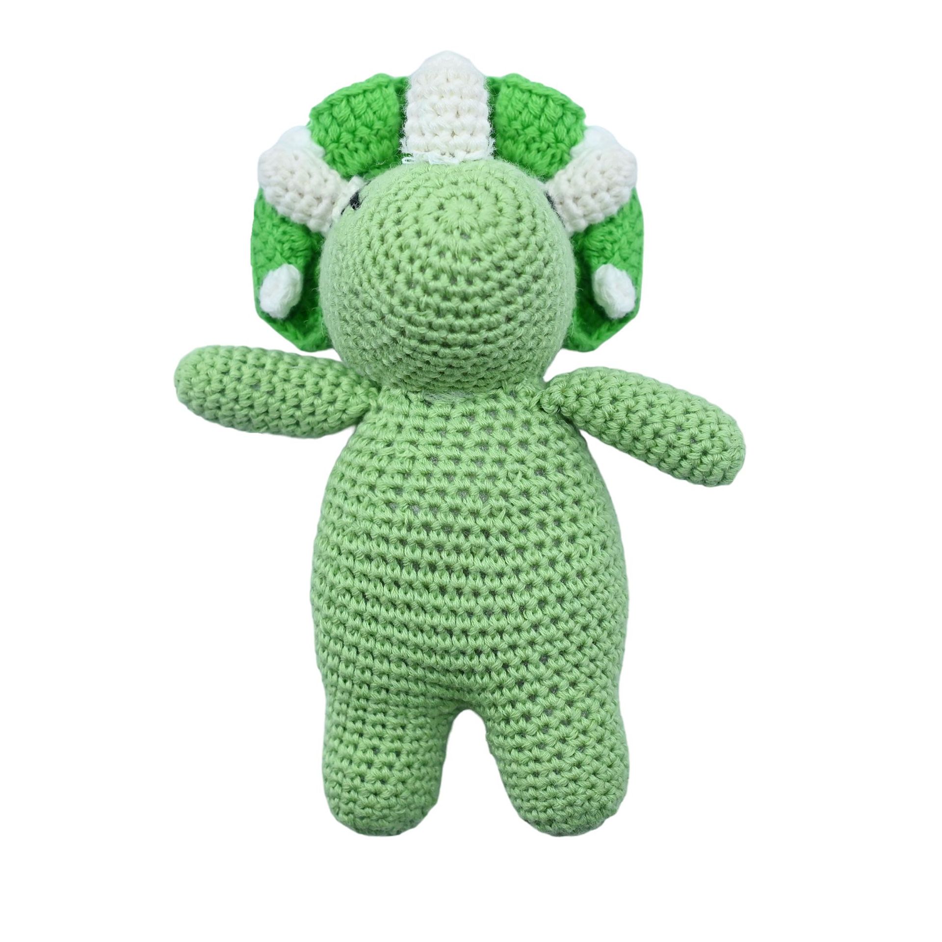 Nuevo estilo creativo tejido a mano ganchillo campana peluche muñeca caja de regalo animal de punto muñeca de bricolaje para niños